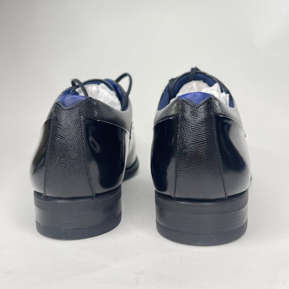 Ted Baker London Fharen Black Leather Cap Toe Oxford. Size 10.5. Style: 917946.